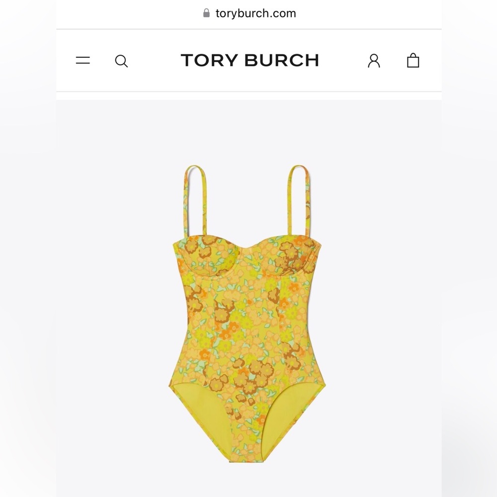 Tory Burch one piece swimsuit, NWOT size XS